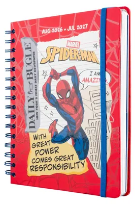 Produktbild von Grupo Erik Marvel Spiderman Hausaufgabenheft 2026 2027 Kalender Schulplaner