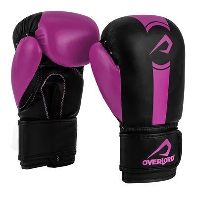 Immagine prodotto di Guanti da boxe Overlord per bambini Boxer rosa 6 oz.