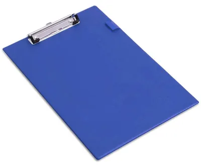 Zdjęcie produktu dla RAPESCO VSTCB0L3 Standardowy clipboard RAPESCO, A4, okładka z folii PVC, niebieski