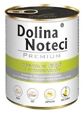 Zdjęcie produktu dla Dolina Noteci bogata w gęś z ziemniakami 800g