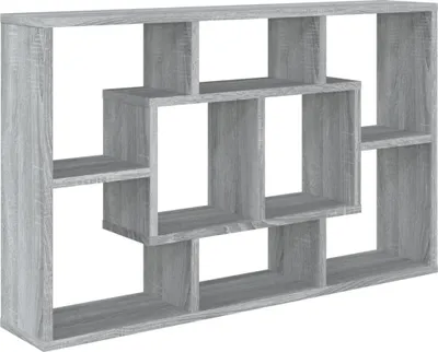 Immagine prodotto di Scaffale a muro grigio Sonoma 85x16x52,5 cm in legno