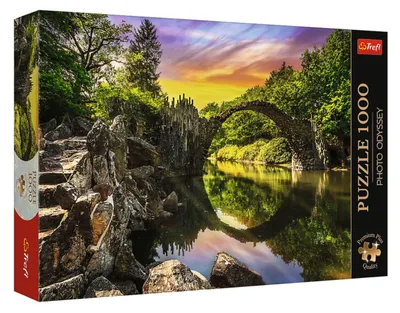 Obrázok produktu pre Puzzle 1000 Premium Plus Photo Odyssey Most Rakotza w Kromlau