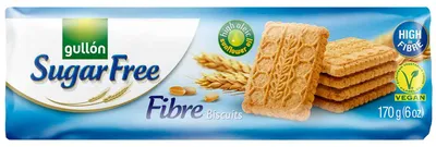 Productafbeelding van Suikerarme koekjes, 170g, merk Gullón
