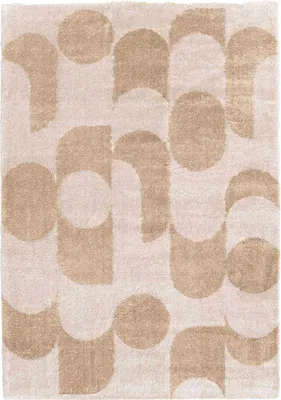 Image de Tapix doux design moderne beige 160x230