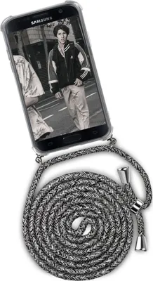 Produktbild von TWIST-Case + TWIST-Cord für Samsung Galaxy S7, Farbe:White Noise (Silber)