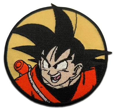 Produktbild von Goku 6.5 x 6.5 cm: Comercial Mercera Dragon Ball © - Aufnäher, Bügelbild, Aufbügler, Applikationen, Patches, Flicken, zum aufbügeln