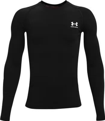 Obrázok produktu pre UNDER ARMOUR HeatGear Armour langarm Tréningová košeľa Jungen 001 - čierna/biela M (128-135 cm)
