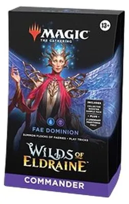 Zdjęcie produktu dla Magic: The Gathering Commander: Wilds of Eldraine: Fae Dominion Commander D
