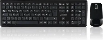 Zdjęcie produktu dla Perixx PERIDUO-703 B DE, zestaw klawiatura i mysz, bezprzewodowy, czarny
