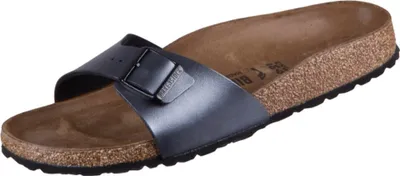 Produktbild von Birkenstock Damen Pantolette, schwarz(schwarzmetallic (00113)), Gr. 38