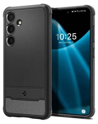 Zdjęcie produktu dla Etui Spigen Rugged Armor do Samsung Galaxy S24 czarny