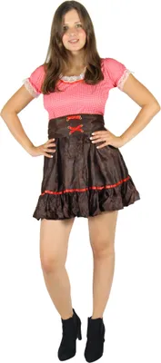 Produktbild von Cowboy Kostüm für Damen - Größe XS - XXL -y Cowgirl Western Kleid zu Karneval und Fasching, Größe:XXL