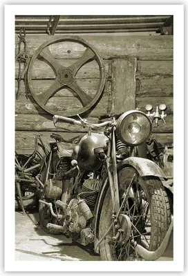 Produktbild von Poster - Poster ohne Rahmen - Werkstatt Motor - 61x91,5 cm - Wand Bild - Wanddeko - Wandbilder - Kunstposter - Wandposter - Bilder - Kunstdruck - Wanddekoration - Wandbild - P2XPA61x91-3519