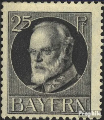 Produktbild von Briefmarken Bayern 1914 Mi 98I a  gestempelt König Ludwig III