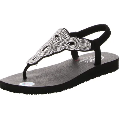 Produktbild von Skechers Sandaletten,Stadtbd.b.25mm o.Fußb in schwarz, Gr. 37