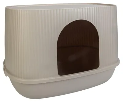 Produktbild von SAVIC Katzentoilette Moona mokka, Maße: 57 x 39 x 39 cm