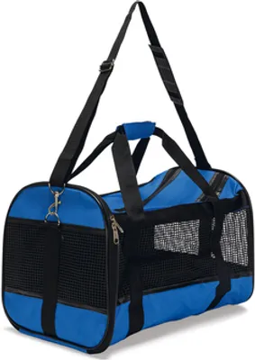 Produktbild von Karlie Divina - Hundetragetaschen - Polyester - Blau - 50x28x30 cm