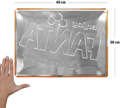 Produktbild von Nostalgic-Art - Blechschild Metallschild 30x40cm - Fanta Logo