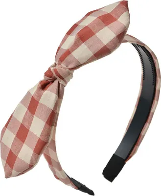 Produktbild von Clayre & Eef Haarband Damen Rot Weiß Synthetisch