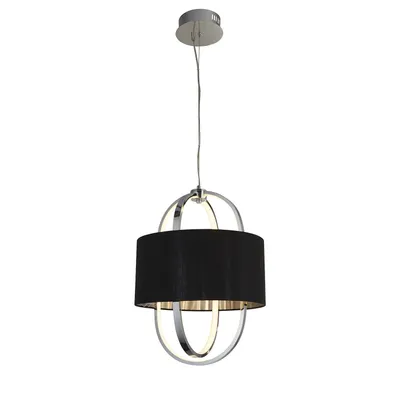 Obrázek produktu pro Madrid Led Pendant With Black Shade
