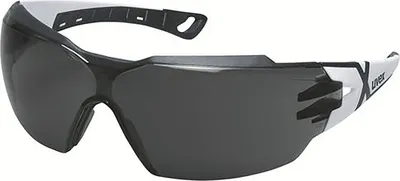 Productafbeelding van Uvex Pheos CX2 9198 230, veiligheidsbril, uniseks, EN 166, EN 172, zwart, wit, zwart, transparant, polycarbonaat