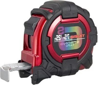 Obrázok produktu pre Pevný merací pás 7,5 m, metrický/imperiálny, s aretáciou