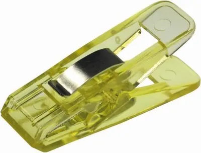 Produktbild von Briefklemmer Multi Clip Taifun 15x50mm VE=100 Stück kristallgelb