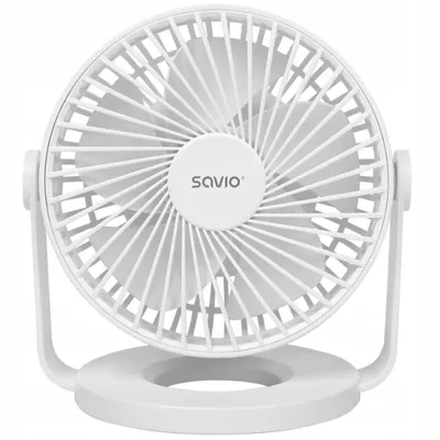 Obrázek produktu pro Stolní Ventilátor Usb Savio Ad-01 Bezdrátový Tichý 4 Režimy 1200Mah