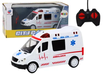 Produktbild von Ferngesteuerter Krankenwagen RC-Krankenwagenlichter klingen weiß
