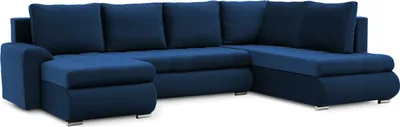 Produktbild von Ecksofa TOKIO II PRO mit Schlaffunktion - U-förmig -Bettkästen. Stoff: Kronos 09 Rechts (muster1)
