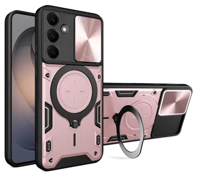 Produktbild von Techsuit - CamGuard Pro Hülle mit Kameraabdeckung für Samsung Galaxy S26 - roségold