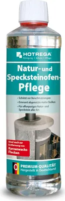 Produktbild von HOTREGA Natur und Specksteinofen Pflege 500ml - Speckstein Schutz + Pflegemittel