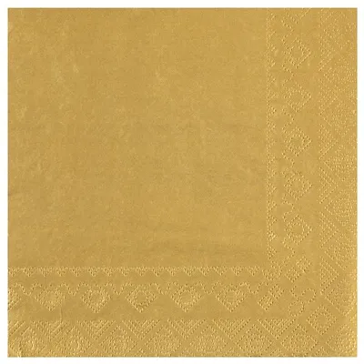 Produktbild von 25 Servietten gold