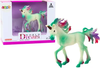 Obrázok produktu pre Zberateľská figúrka Malý jednorožec zelený 8 CM