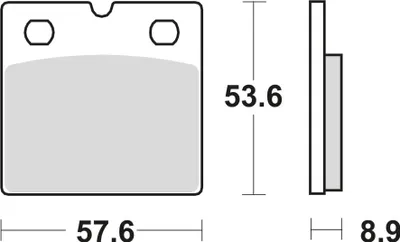 Zdjęcie produktu dla Klocki hamulcowe kpl. TRW MCB617