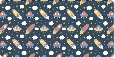 Produktbild von MuchoWow® Mauspad Mousepad Design - Weltraum - Sterne 60x30 cm - Mousepads - Maus Mat - Pad - Mausunterlage - Nachhaltig