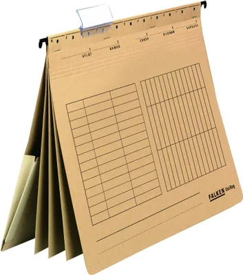 Image de Falken 80002363 Mehrfachhängehefter UniReg - A4, kfm. Heftung, 4 Heftungen, 1 Innentasche