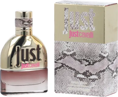 A perfume bottle and its box are displayed side-by-side against a white background.