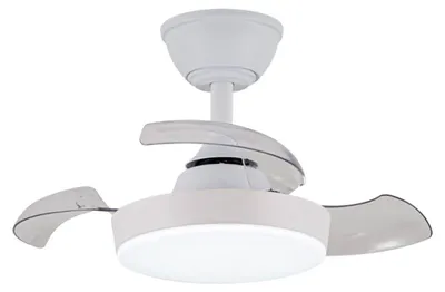 Obrázek produktu pro Stropní ventilátor CristalRecord Bílý Ø 55 cm