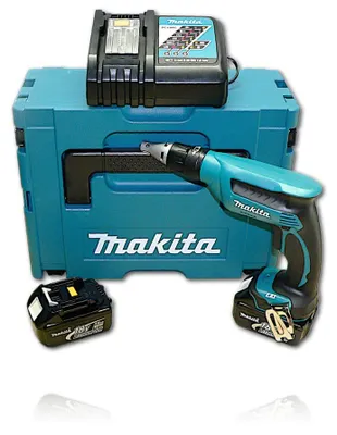 Zdjęcie produktu dla Makita BFS451RFJ, Czarny, Niebieski, 4000 RPM, 4 mm, Bateria, 18 V, Litowo-jonowa (Li-Ion)