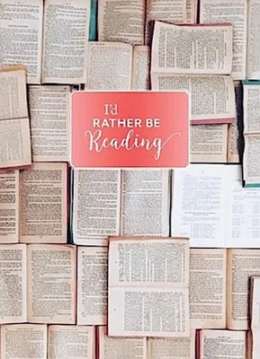 Obrázok produktu pre I'd Rather Be Reading: Hardcover Journal