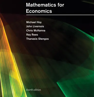 Produktbild von Mathematics for Economics, fourth edition
