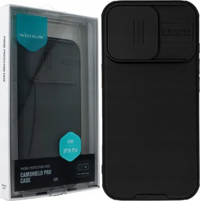 Obrázek produktu pro Nillkin CamShield Pro iPhone 16 Pro Case (black)
