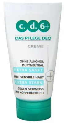 Produktbild von cd6+ Pflegedeo Creme, 6 Tuben