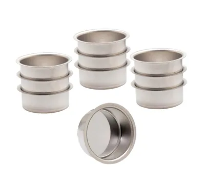 Produktbild von Teelicht Tülle Teelichthalter Weißblech 40 mm  10 Stück