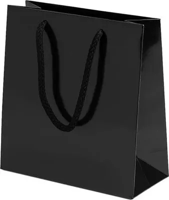 Image de Sac en papier 150 x 60 x 150 Noir