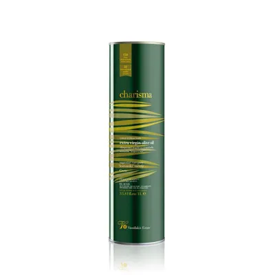 Produktbild von VASSILAKIS ESTATE 08035 - Charisma Natives Olivenöl Extra 1L Dose von Kreta