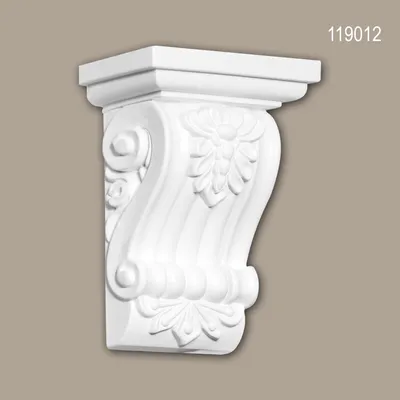 Produktbild von PROFHOME 119012 Konsole Zierelement dekoratives Element Stuckdekor