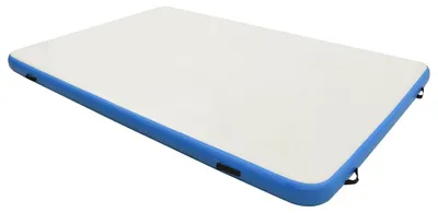 Produktbild von vidaXL Aufblasbare Schwimmmatte Blau und Weiß 200x150x15 cm