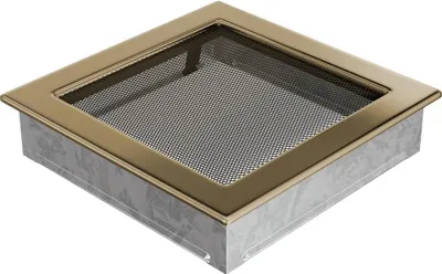 Produktbild von Lüftungsdeckel 22x22 vergoldet
